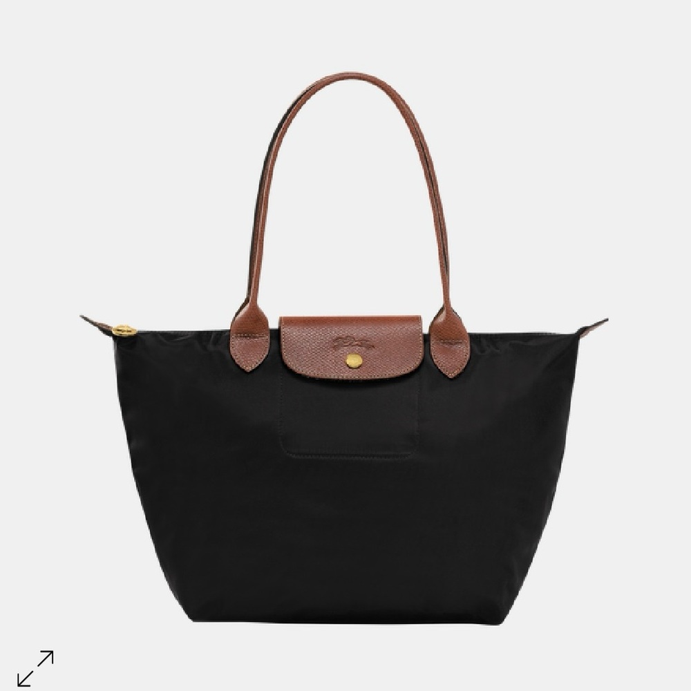 Longchamp Brown and Black Women's tote